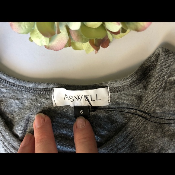 ASWELL BOYS GREY SLUB GRAPHIC TANK TOP - Picture 3 of 4